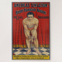 Vintage Harry Handcuff Houdini - O Criador Da Cade