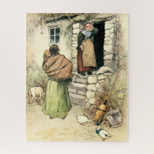 Quebra-cabeça Vintage Irish Cottage