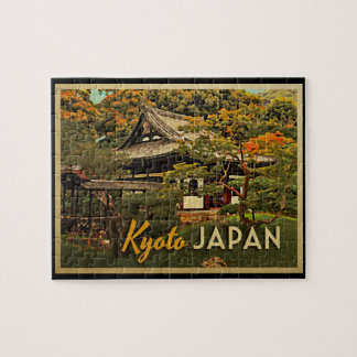 Quebra-cabeça Vintage Kyoto Japão
