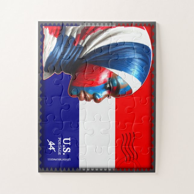 Quebra-cabeça Vintage L'Amerique - Mslm (Vertical)