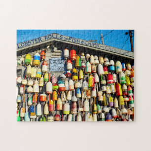 Quebra-cabeça Vintage Lobster Buoys