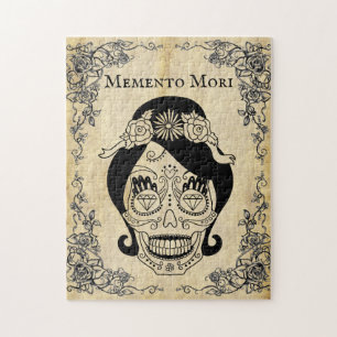 Quebra-cabeça Vintage Memento Mori - Crânio