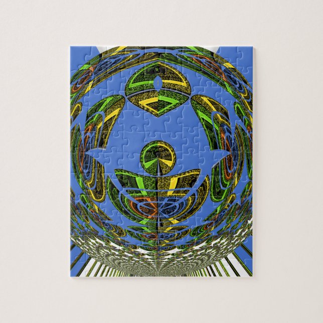 Quebra-cabeça Vintage moderno Motif (Vertical)