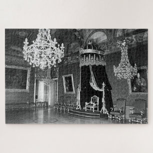 Quebra-cabeça Vintage Mônaco Prince Palace The Thron