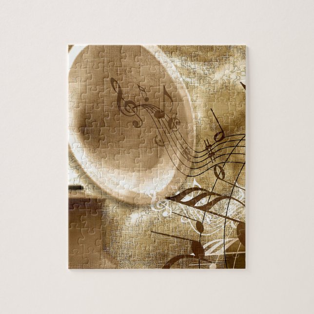 Quebra-cabeça Vintage Music (Vertical)