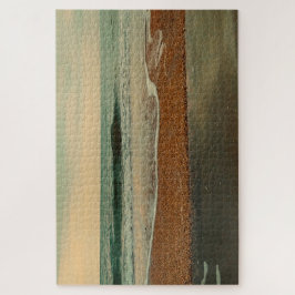 Quebra-cabeça Vintage Ocean Beach Seascape Retro Waves