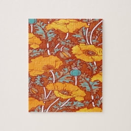 Quebra-cabeça Vintage Poppy