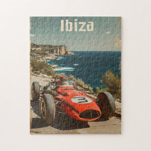 Quebra-cabeça Vintage Racing Car em Ibiza
