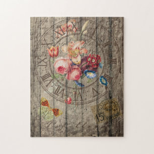 Quebra-cabeça Vintage-relógio russo