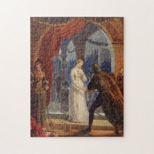 Quebra-cabeça Vintage Romeo e pintura de Juliet (1861)