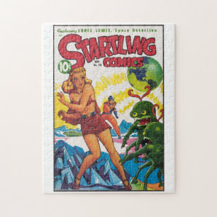Quebra-cabeça Vintage Sci Fi, 1947