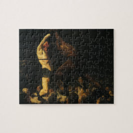 Quebra-cabeça Vintage Sports Boxing, Boxers lutam no Anel