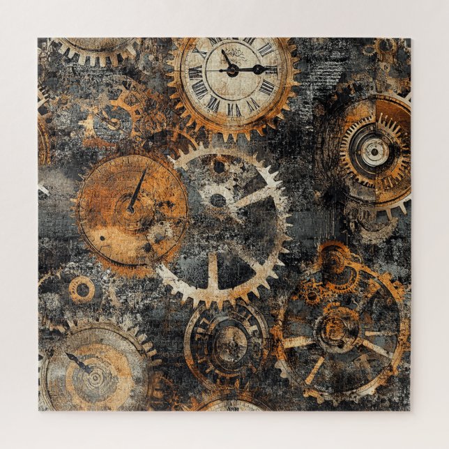 Quebra-cabeça Vintage Steampunk (Vertical)
