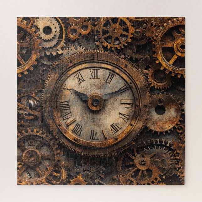Quebra-cabeça Vintage Steampunk (Vertical)