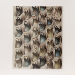 Quebra-cabeça Vintage Teacups