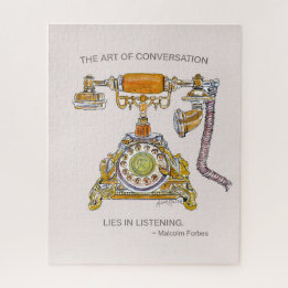 Quebra-cabeça Vintage Telephone