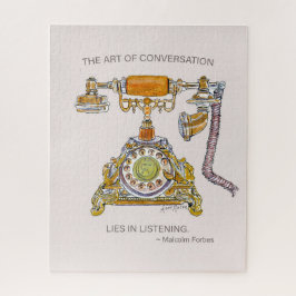 Quebra-cabeça Vintage Telephone