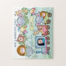 Vintage Train Transport Birthday