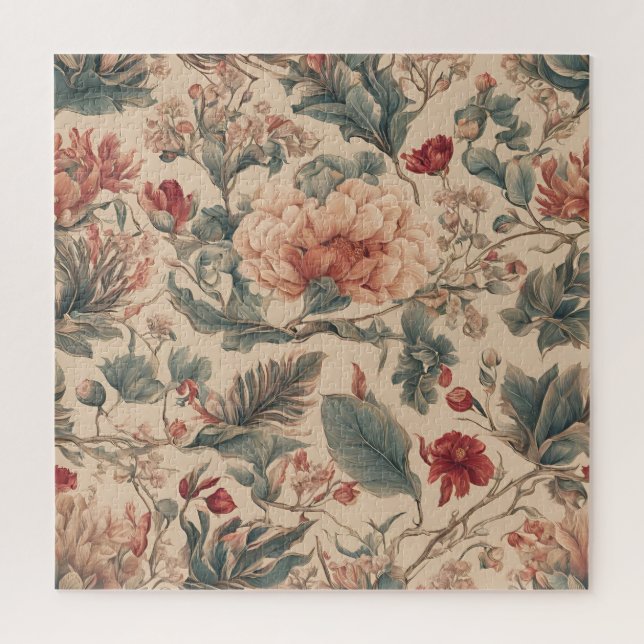 Quebra-cabeça Vintage Tropical (Vertical)