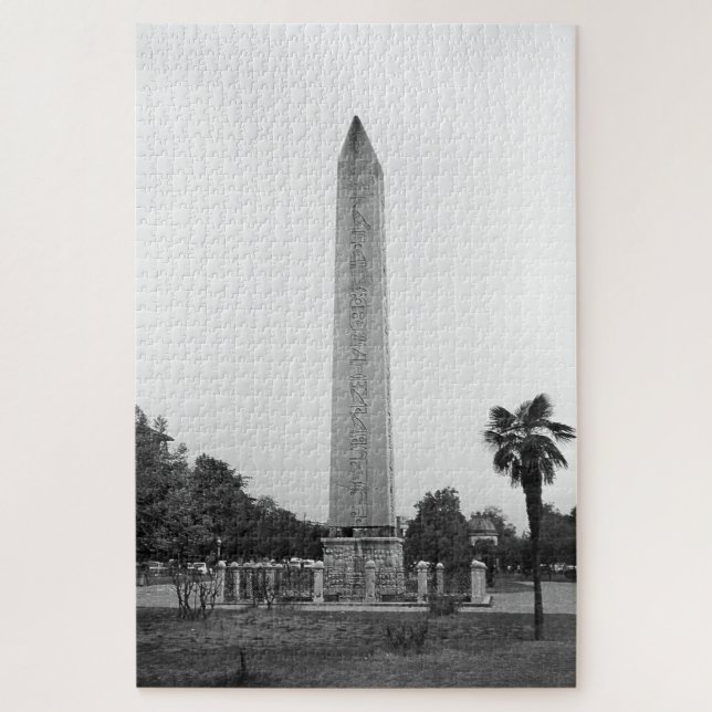 Quebra-cabeça Vintage Turkey Istambul Obelisk de Theodosius (Vertical)