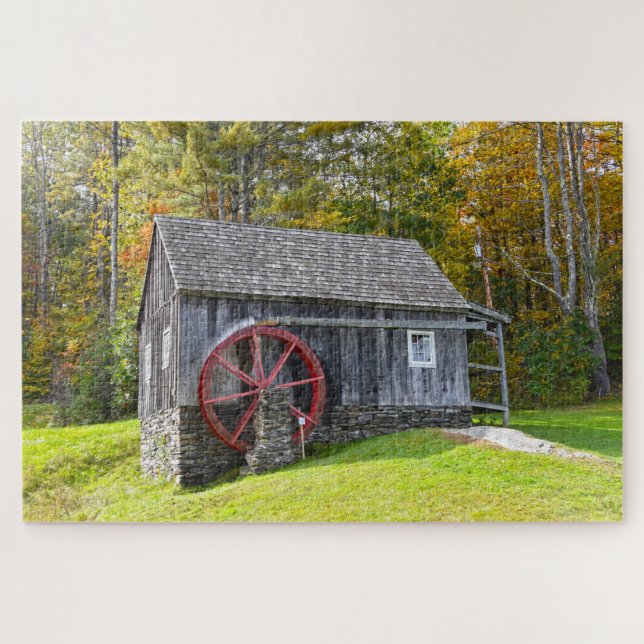 Quebra-cabeça Vintage Vermont Gristmill (Horizontal)