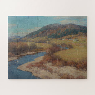 Quebra-cabeça Vintage Willard Metcalf Indian Summer Vermont