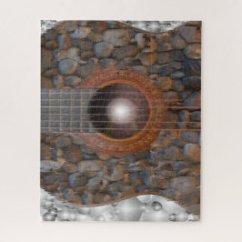 Quebra-cabeça Violão de Rock Clássico