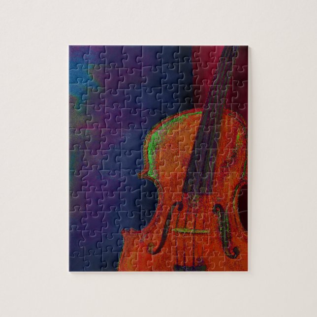 Quebra-cabeça Violino (Vertical)