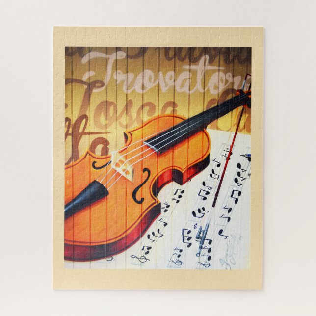 Quebra-cabeça Violino (Vertical)