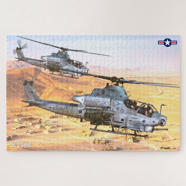Quebra-cabeça VIPER AH-1Z (20x30) (Horizontal)
