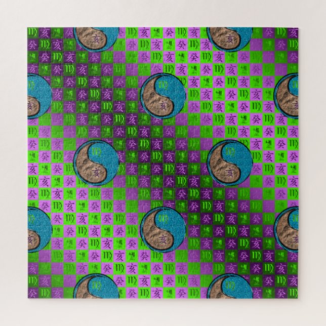 Quebra-cabeça Virgem & Porco de Água (Vertical)