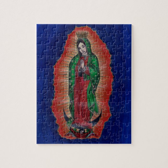 Quebra-cabeça Virgin de Guadalupe (Vertical)