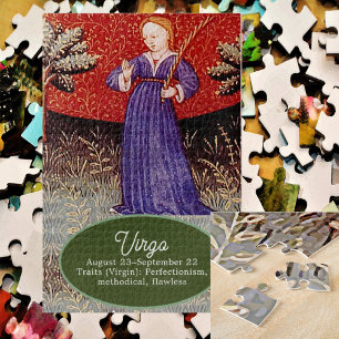 Quebra-cabeça Virgo, a Festa de aniversário Virgem Zodiac Sinal