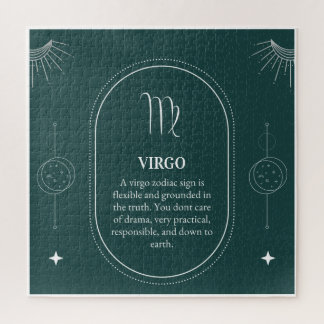 Quebra-cabeça Virgo personalize o nome 12 dos sinais do Zodiac