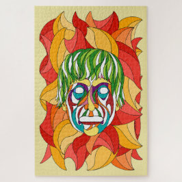 Quebra-cabeça Visage Grimace