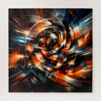 Quebra-cabeça Visão Abstrata de Movimento e Mente