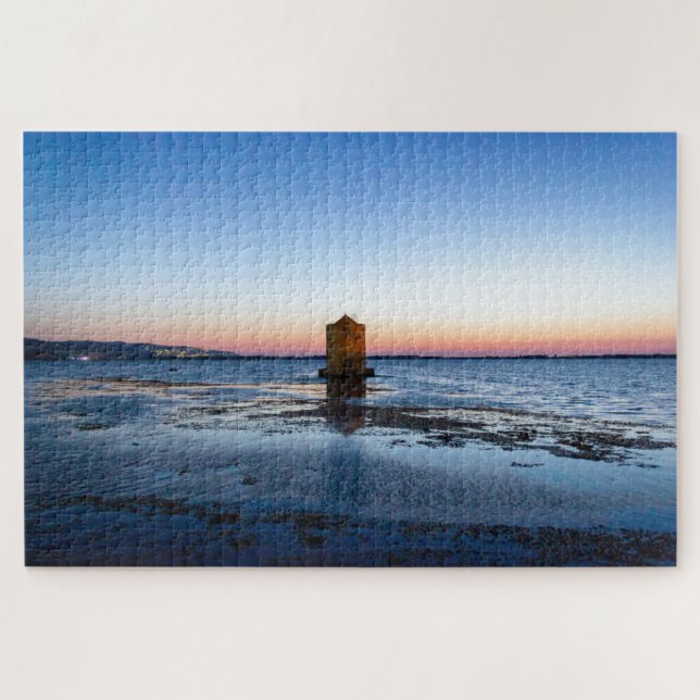 Quebra-cabeça Visão cêndica de Orbetello, Toscana Jigsera Quebra (Horizontal)