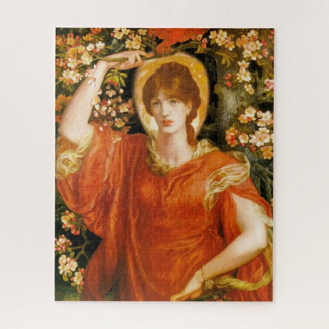 Quebra-cabeça Visão de Fiametta (Mulher de Cabelos Vermelhos) (R (Vertical)