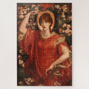 Quebra-cabeça Visão de Fiammetta (por Dante Gabriel Rossetti)