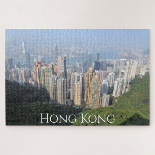 Quebra-cabeça visão de Hong Kong