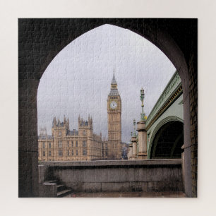 Quebra-cabeça Visão do Big Ben Tunnel - 20x20 - 676 pcs.