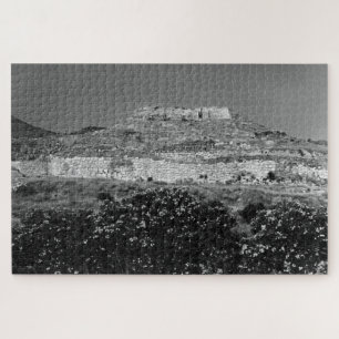 Quebra-cabeça Visão geral da Grécia Vintage Atenas Mycenae acr