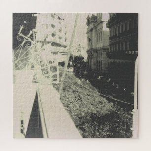 Quebra-cabeça Visão geral do edifício vintage Argélia Argel
