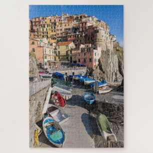 Quebra-cabeça Visão maravilhosa de Manarola, Cinque Terre, Itá