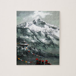 Quebra-cabeça Visão Panorâmica Do Campo De Base Everest