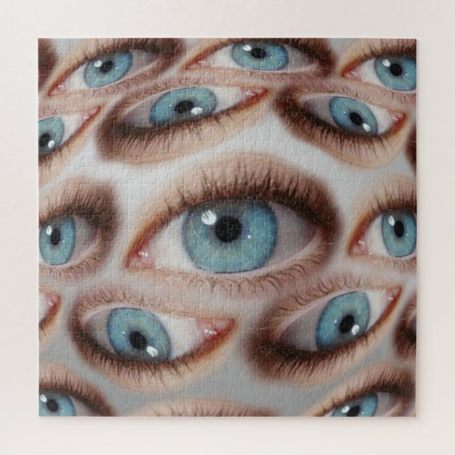 Quebra-cabeça Visão Psicodélica: Illusão Abstrato (Vertical)