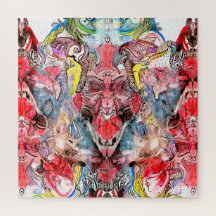 Visão Secundária – Impressão de Arte Visionária In