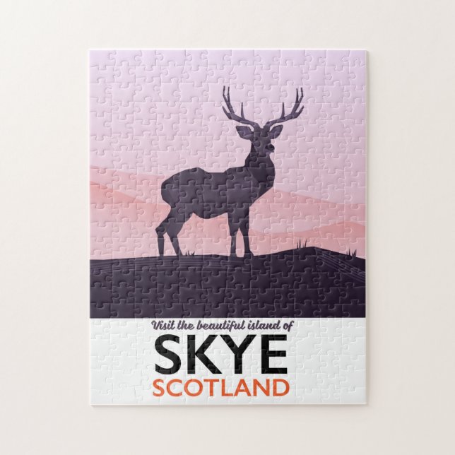 Quebra-cabeça Visite a Ilha Encantadora de Skye (Vertical)