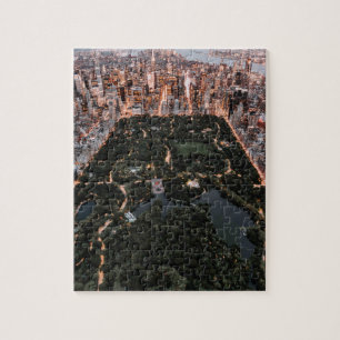 Quebra-cabeça Vista aérea da NYC e do Central Park