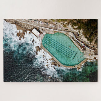 Quebra-cabeça Vista aérea de Sydney Piscina do Oceano de Bronte